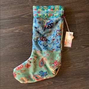 Johnny Was Reversible Christmas Stocking